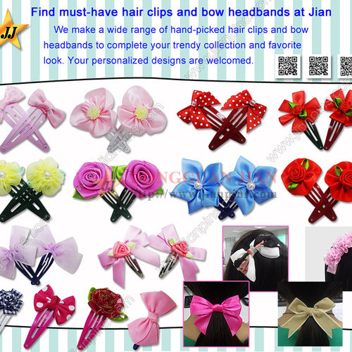Must-Have Appealing Hair Pins And Bow Headbands From JIAN